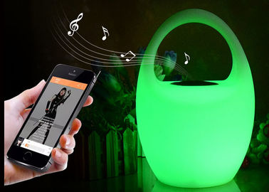 Κίνα Φορητός App έξυπνος οδηγημένος μουσικός ομιλητής με το φως 16 χρωμάτων/την μπαταρία λίθιου προμηθευτής