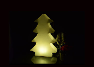 Κίνα PE υλικός φεστιβάλ επιτραπέζιος λαμπτήρας χριστουγεννιάτικων δέντρων διακοσμήσεων ελαφρύς ζωηρόχρωμος προμηθευτής