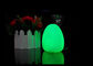 Μαλακό οδηγημένο PVC ελαφρύ διαμορφωμένο αυγό φως νύχτας καινοτομίας με την μπαταρία 3*LR44 προμηθευτής