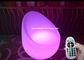 Το κομψό αυγό διαμόρφωσε την έδρα φραγμών των οδηγήσεων/το εσωτερικό φως επάνω στις έδρες με 16 χρώματα προμηθευτής