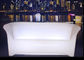 Μεγάλο RGB φως πυράκτωσης επάνω στον καναπέ με τα διπλά έπιπλα ύφους καθισμάτων KTV σύγχρονα προμηθευτής