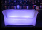 Μεγάλο RGB φως πυράκτωσης επάνω στον καναπέ με τα διπλά έπιπλα ύφους καθισμάτων KTV σύγχρονα προμηθευτής