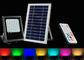 6W RGB χρώματα που αλλάζουν τους ηλιακούς προβολείς ασφάλειας με τον τηλεχειρισμό προμηθευτής