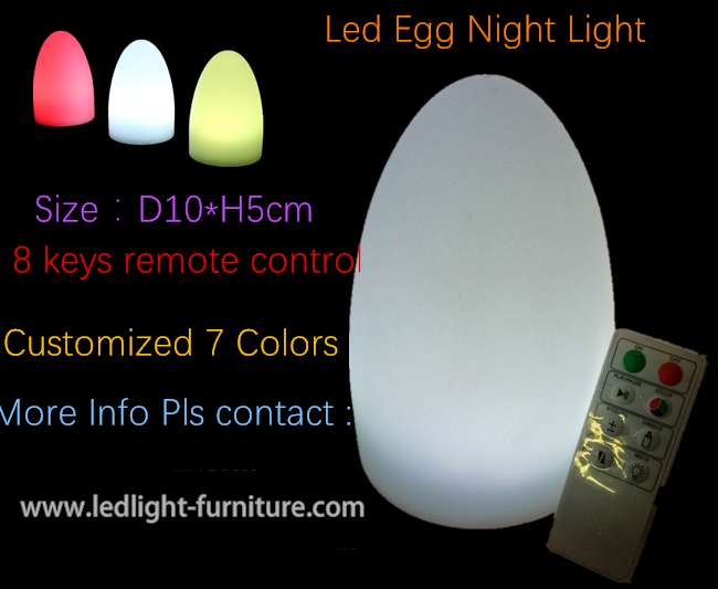 Προσαρμοσμένοι διακοσμητικοί επιτραπέζιοι λαμπτήρες των οδηγήσεων, μεταβλητό φως αυγών χρώματος μεταβαλλόμενο 