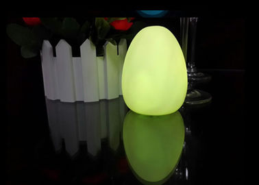 Κίνα Μαλακό οδηγημένο PVC ελαφρύ διαμορφωμένο αυγό φως νύχτας καινοτομίας με την μπαταρία 3*LR44 προμηθευτής