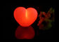 Ρομαντικός διαμορφωμένος καρδιά επιτραπέζιος λαμπτήρας με τα πολυ χρώματα που αλλάζουν τον ελεγκτή προμηθευτής
