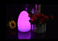 Διακοσμητικοί επιτραπέζιοι λαμπτήρες των μικρών οδηγήσεων, επανακαταλογηστέο διαμορφωμένο αυγό φως νύχτας  προμηθευτής