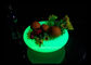 Φως φρούτων των πλαστικών RGB οδηγήσεων επάνω στους δίσκους κοκτέιλ για τη διακόσμηση γεγονότος κόμματος προμηθευτής