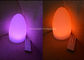 Προσαρμοσμένοι διακοσμητικοί επιτραπέζιοι λαμπτήρες των οδηγήσεων, μεταβλητό φως αυγών χρώματος μεταβαλλόμενο  προμηθευτής