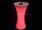 Επιτραπέζιο φως Poseur επάνω στα πολυ χρώματα πλαστικού υλικού PE δοχείων λουλουδιών για την ψύξη κρασιού προμηθευτής
