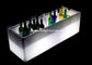 Φωτισμένος κάδος δέκα έξι πάγου των οδηγήσεων ορθογωνίων χρώματα που αλλάζουν για την επίδειξη κρασιού προμηθευτής